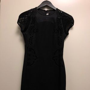 Black Cut Out/Mesh Stella McCartney Dress size 2